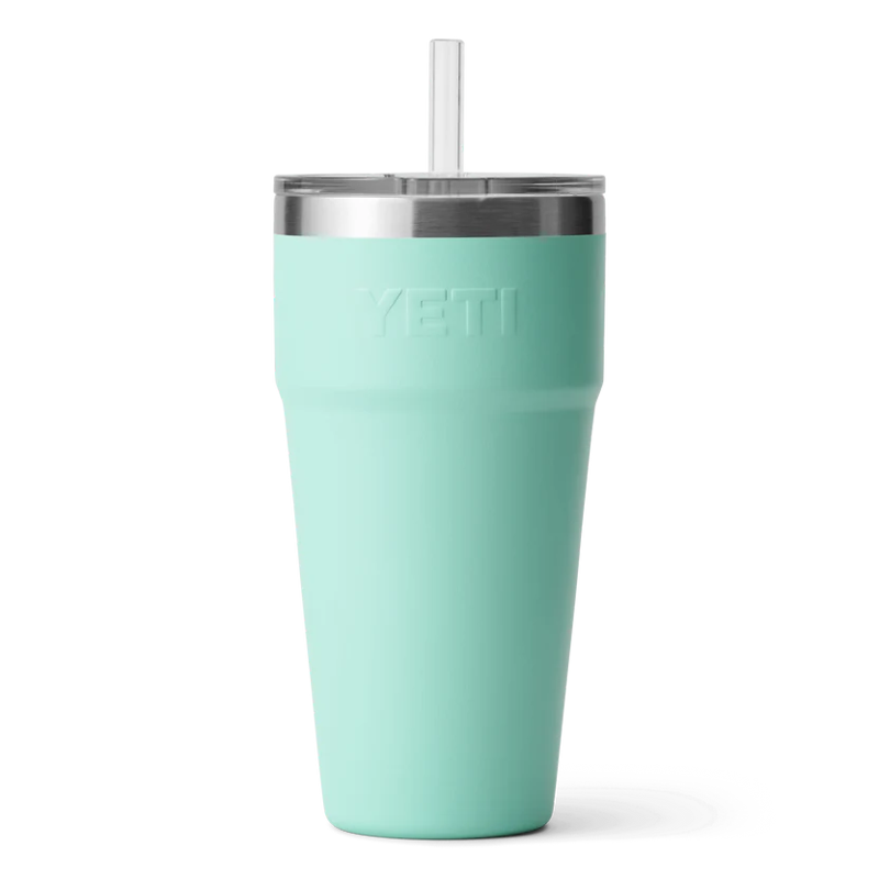 Yeti Rambler 26oz Straw Cup in Sea Foam-1