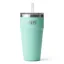 Yeti Rambler 26oz Straw Cup in Sea Foam
