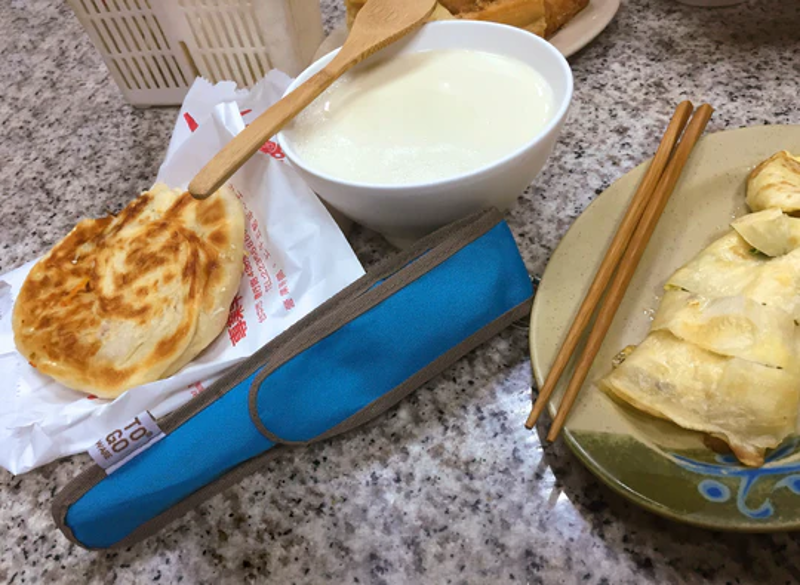 To-Go Ware Bamboo Utensil Set in Indigo-3