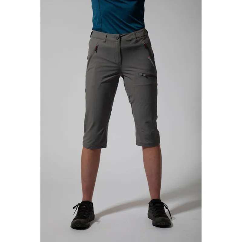 Montane Dyno Stretch Capri Pants Womens in Mercury-1