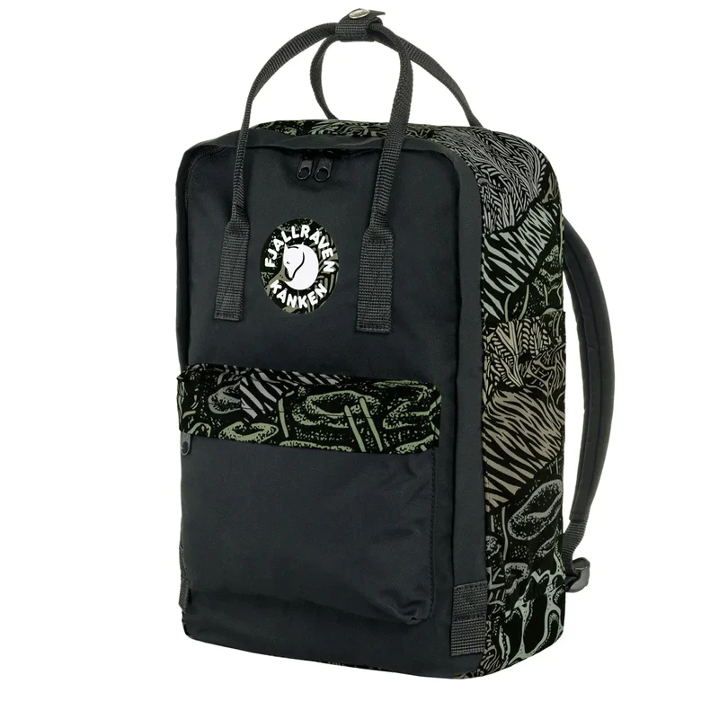 Fjallraven Kånken Art Plus Bag in Darkwoods-2