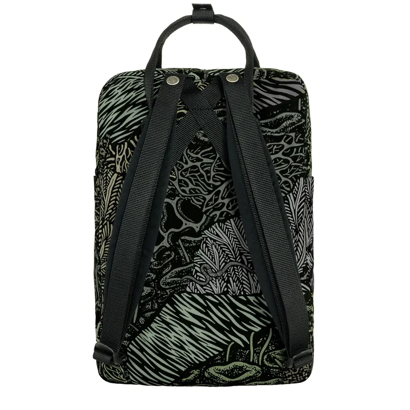 Fjallraven Kånken Art Plus Bag in Darkwoods-1