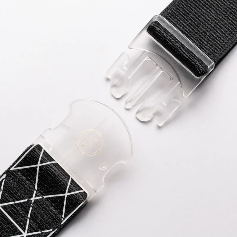 Arcade Geo Black Reflective Belt-2