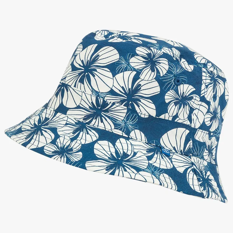 Highlander Bucket Hat in Blue Print