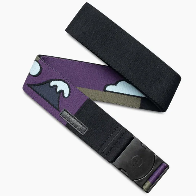 Arcade Hannah Eddy Wave Hello Belt in Black/Ivy Green
