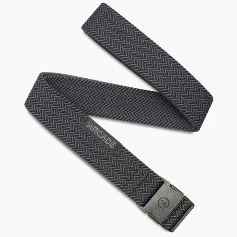 Arcade Hemingway Slim Belt in Black