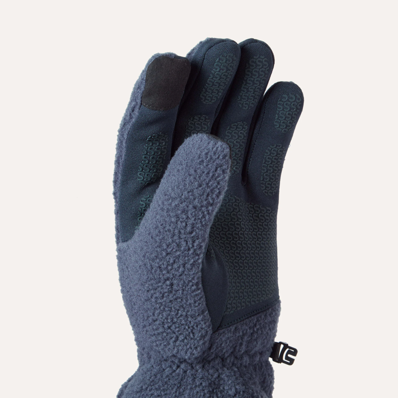 SealSkinz Hoveton Waterproof Sherpa Fleece Glove in Navy-2