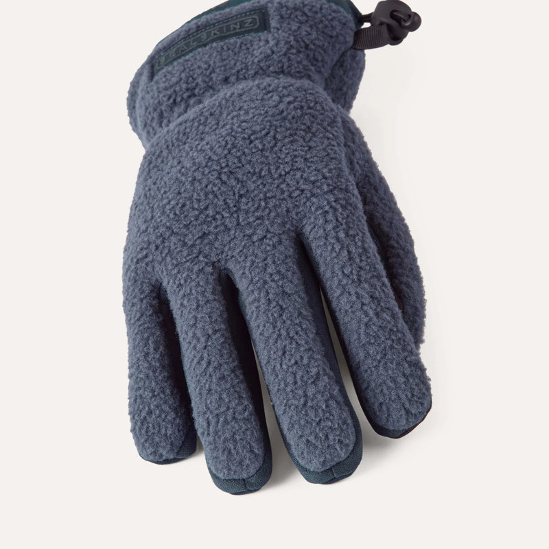 SealSkinz Hoveton Waterproof Sherpa Fleece Glove in Navy-1
