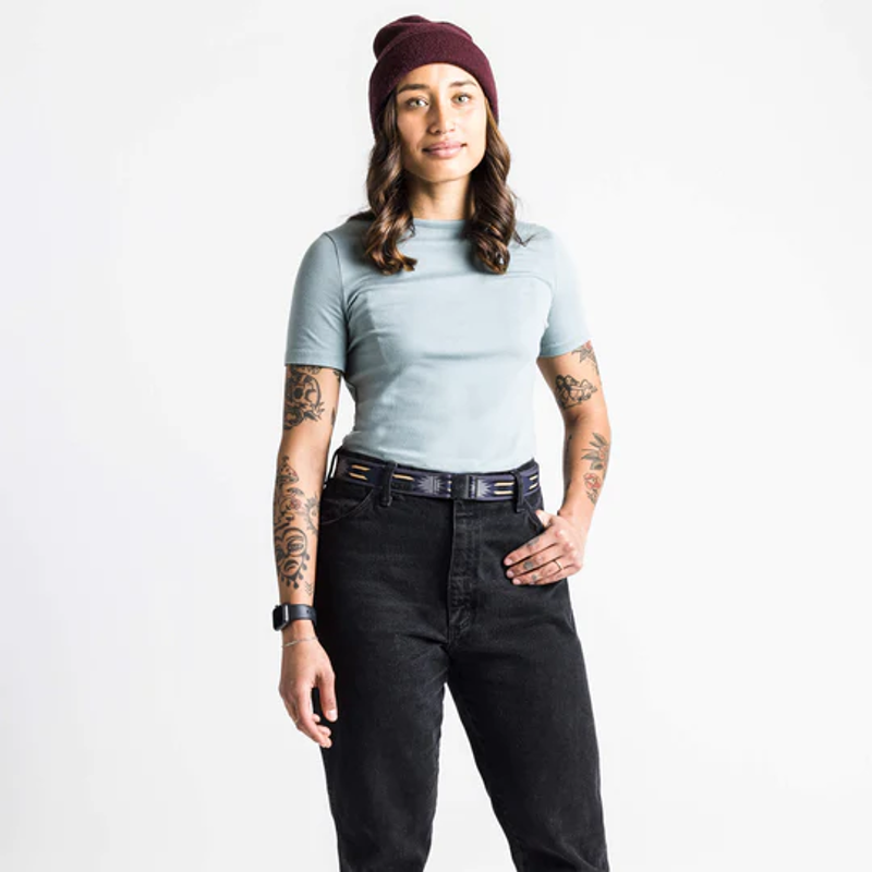 Arcade Ironwood Slim Belt in Charcoal-2