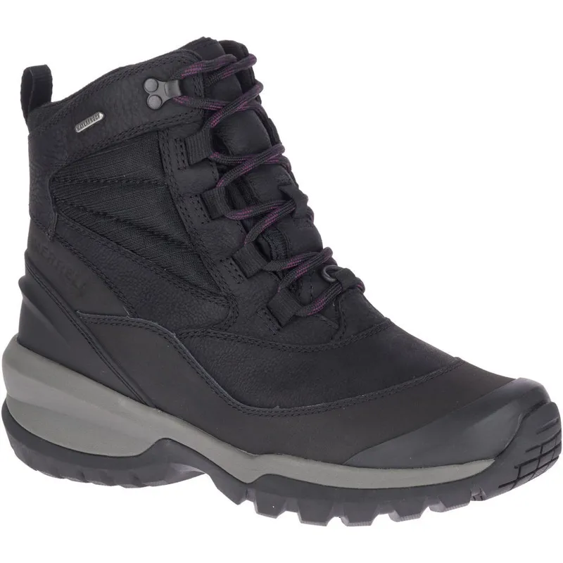 Merrell Thermo Slush Mid WP Womens in Black