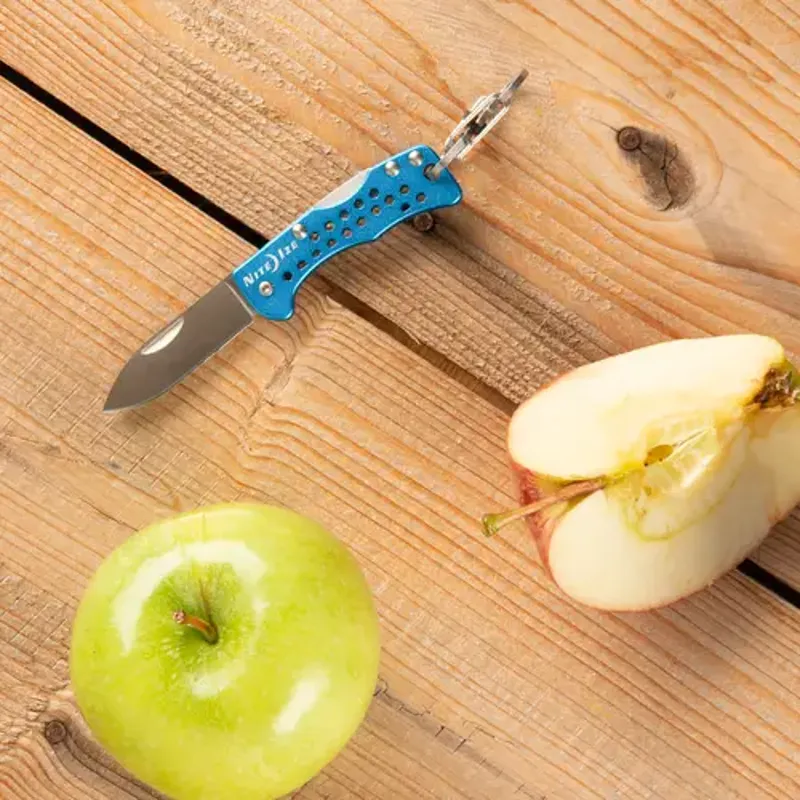 Nitize DoohicKey Key Chain Knife in Blue
