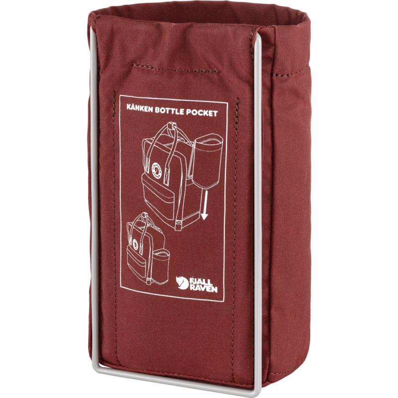 Fjallraven Kånken Bottle Pocket in Ox Red-1
