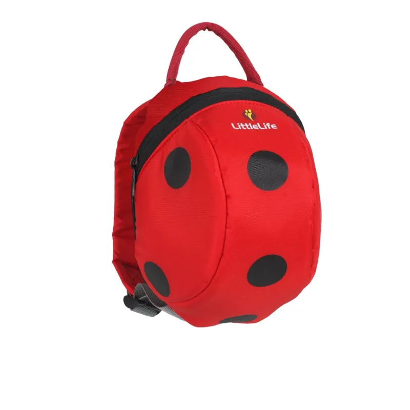 LittleLife Toddler Backpack with Reins Ladybird