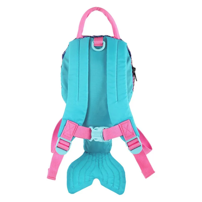 LittleLife Toddler Backpack with Reins Mermaid-1
