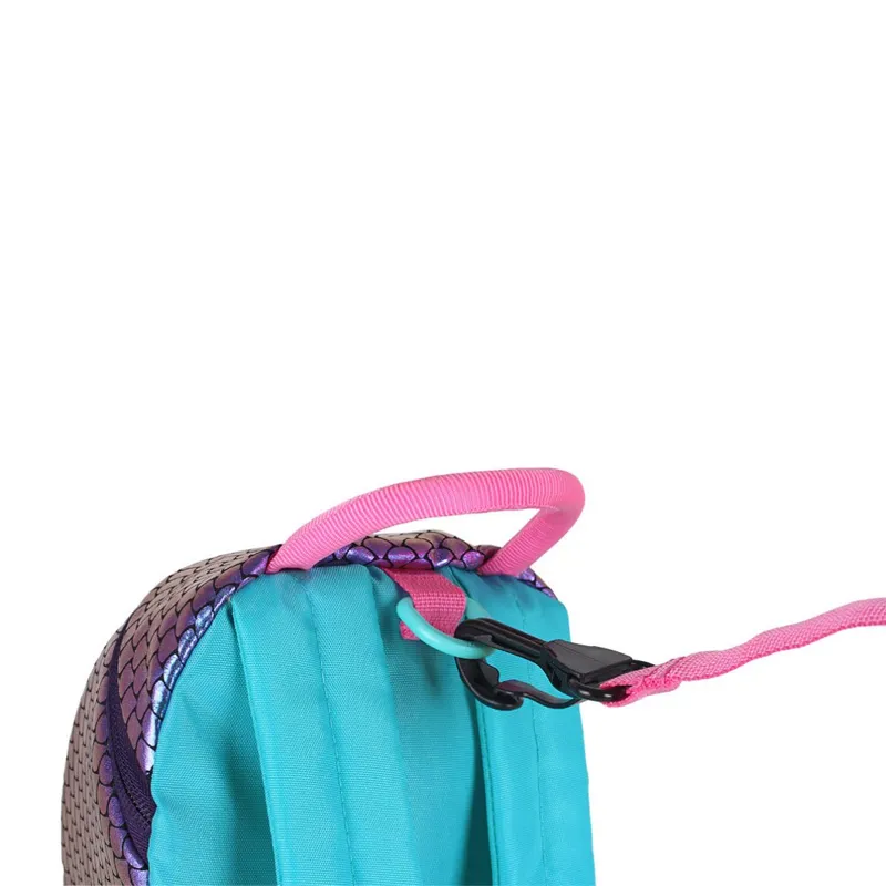 LittleLife Toddler Backpack with Reins Mermaid-4