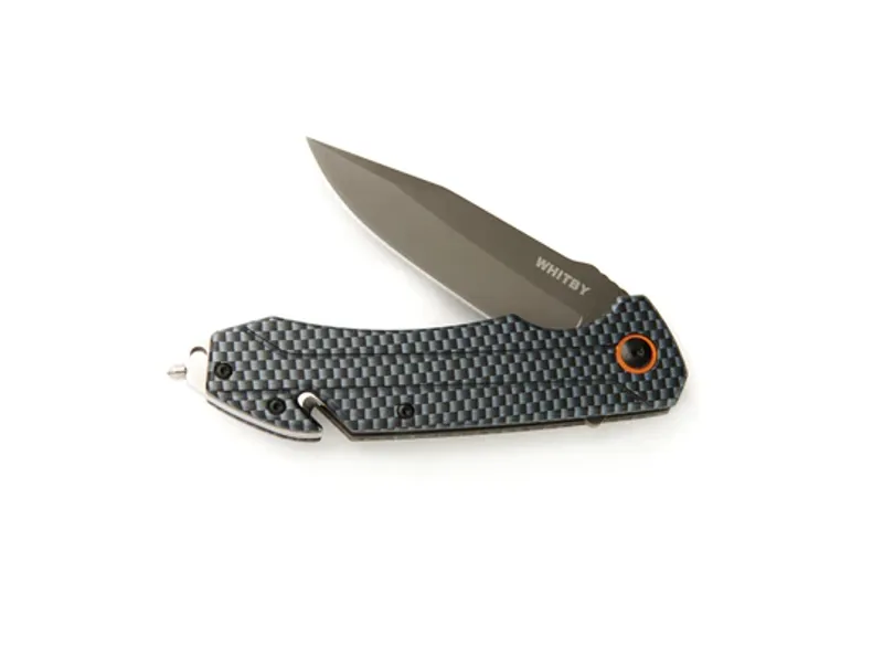 Whitby Rescue Liner Lock Knife -2