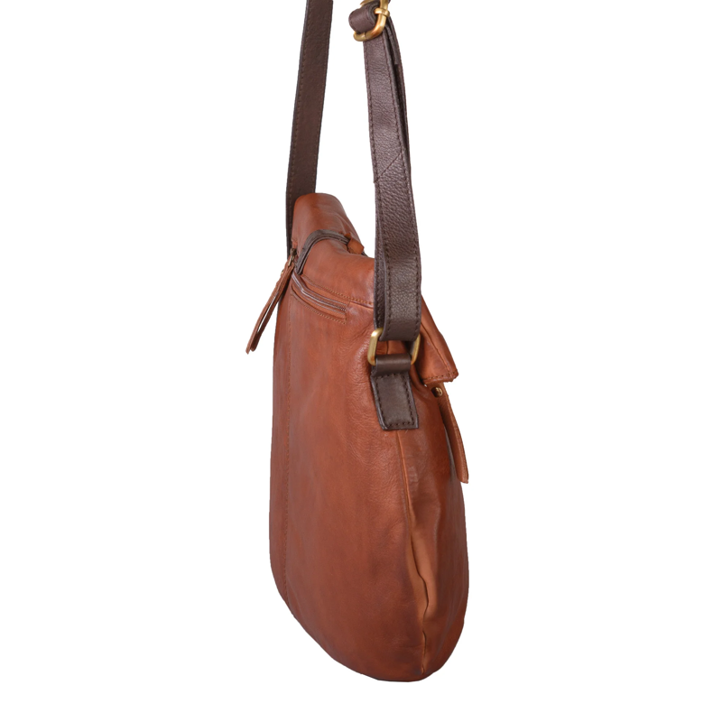 Bradbury and Oak Larch Bag in Cognac/Brown-4