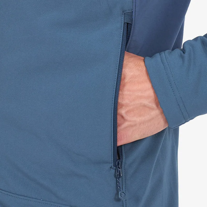 Montane Men's Krypton Hoodie in Blue-6