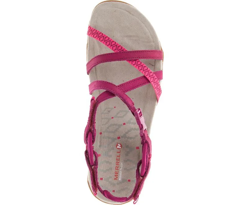 Merrell Terran Lattice II Womens sandals in Fuchsia-3