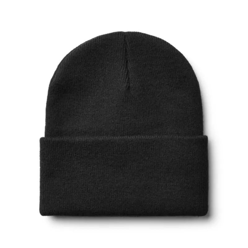 Yeti Logo Badge Knitted Beanie in Black-2