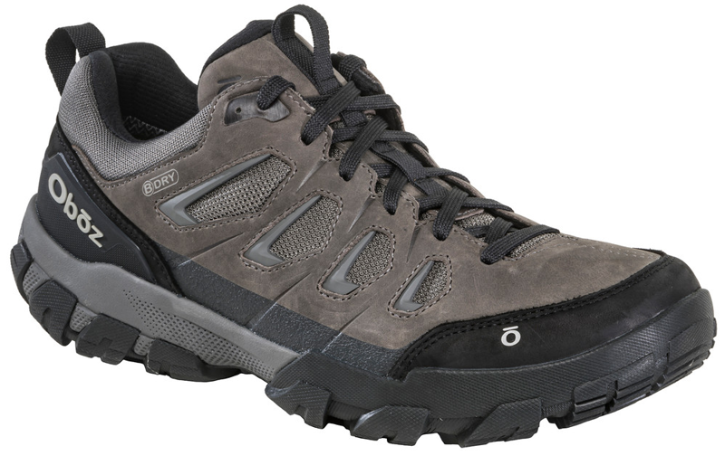 Oboz Sawtooth x low Waterproof Mens in Charcoal-4