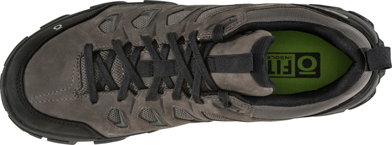 Oboz Sawtooth x low Waterproof Mens in Charcoal-1