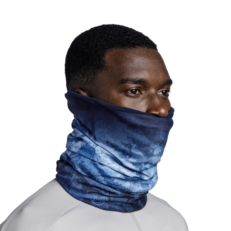 Buff Polar Reversible Neck Tube in Sybe Blue-3