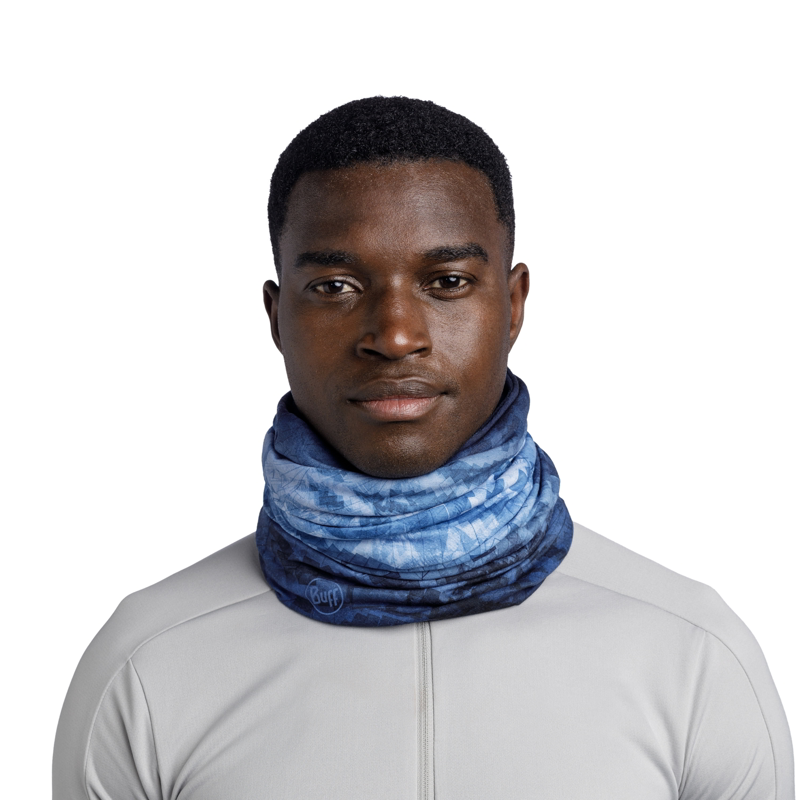 Buff Polar Reversible Neck Tube in Sybe Blue-4