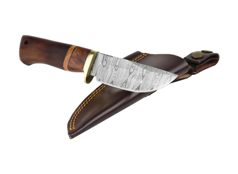 Njord Branda Damascus Hunter Knife-2