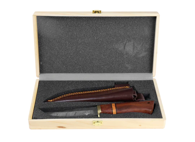 Njord Branda Damascus Hunter Knife-1