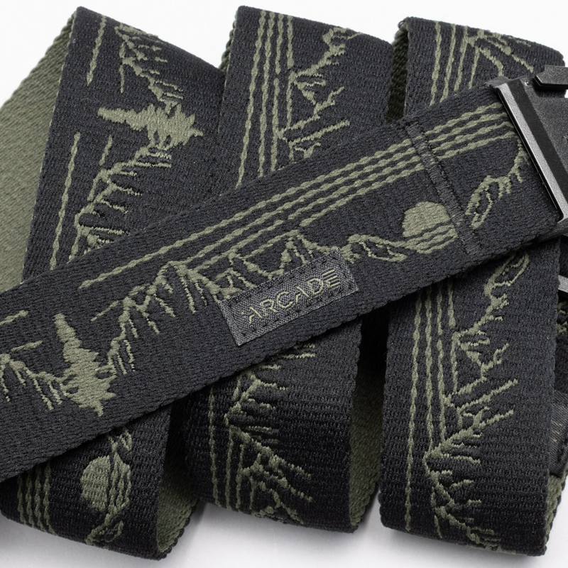 Arcade Out Of Range Belt in Ivy Green-5