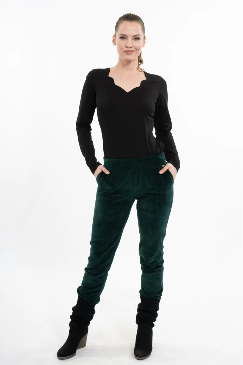 Chapati Hazel Trousers Womens in Petrol Blue