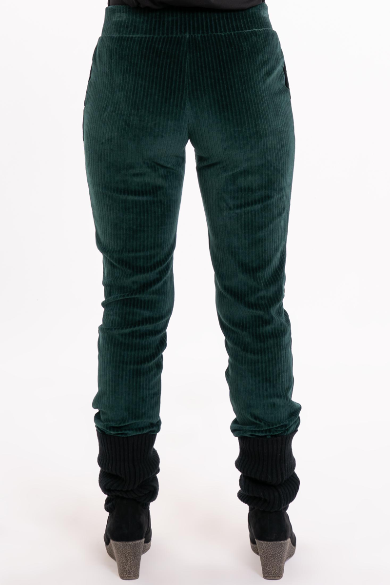 Chapati Hazel Trousers Womens in Petrol Blue-2