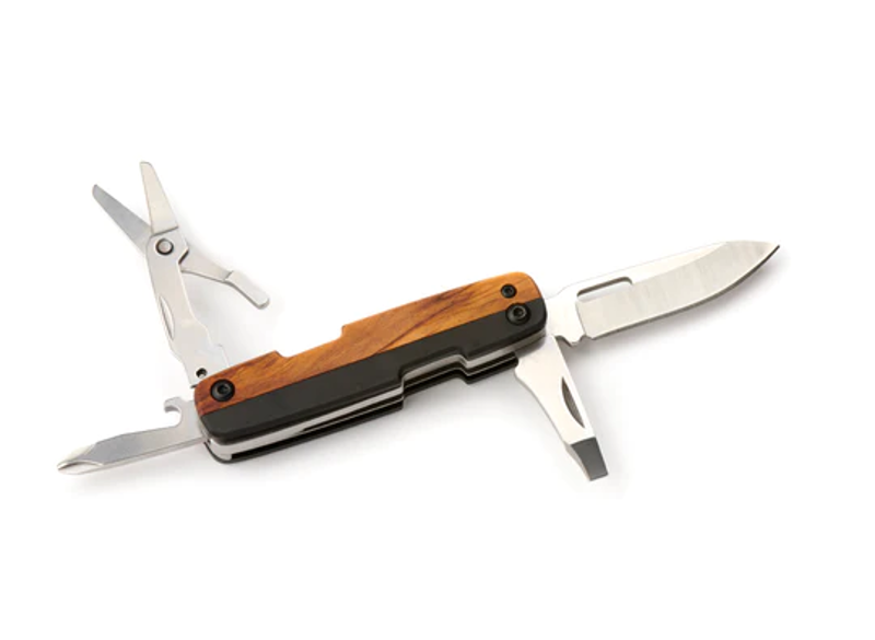 Whitby PK72/OW Kent+ EDC Pocket Knife in Olive Wood-1