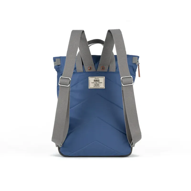 Roka Canfield B Medium Recycled Nylon in Burnt Blue-1