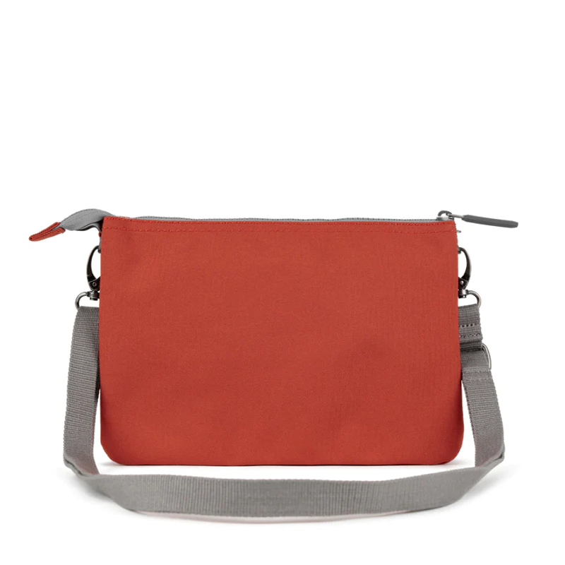 Roka Carnaby XL Recycled Canvas Cross Body Bags in Rooibos-1