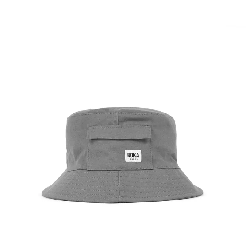 Roka Hatfield Bucket Hat in Graphite 