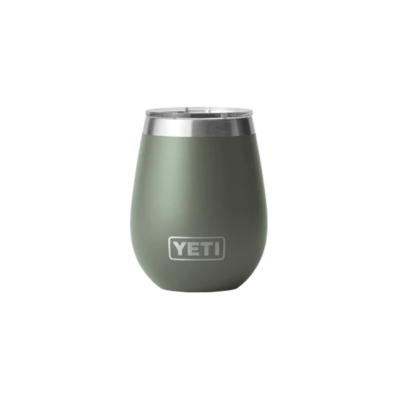 Yeti Rambler 10 Oz Wine Tumbler in Camp Green