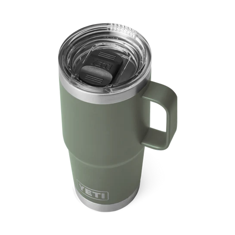 Yeti Rambler 20 Oz Travel Mug in Camp Green-2