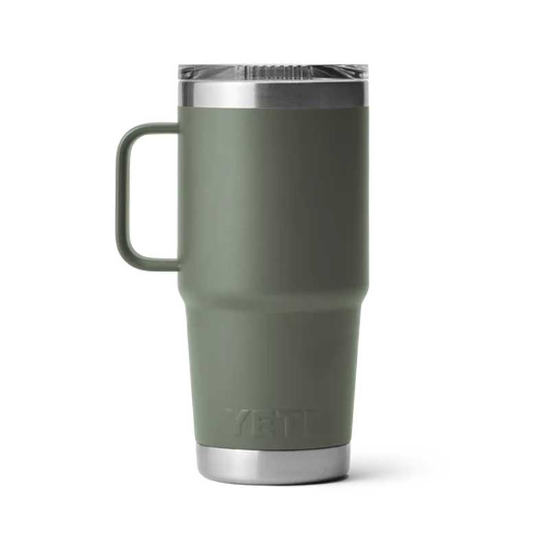 Yeti Rambler 20 Oz Travel Mug in Camp Green-1