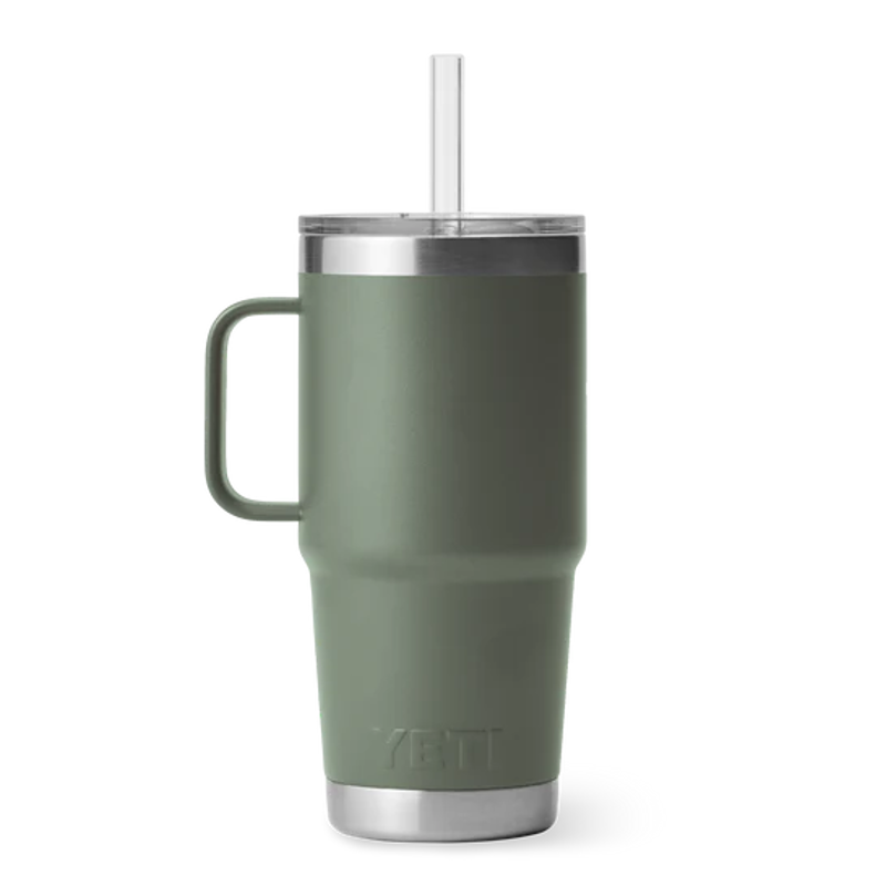 Yeti Rambler 25 Oz Straw Mug in Camp Green-1