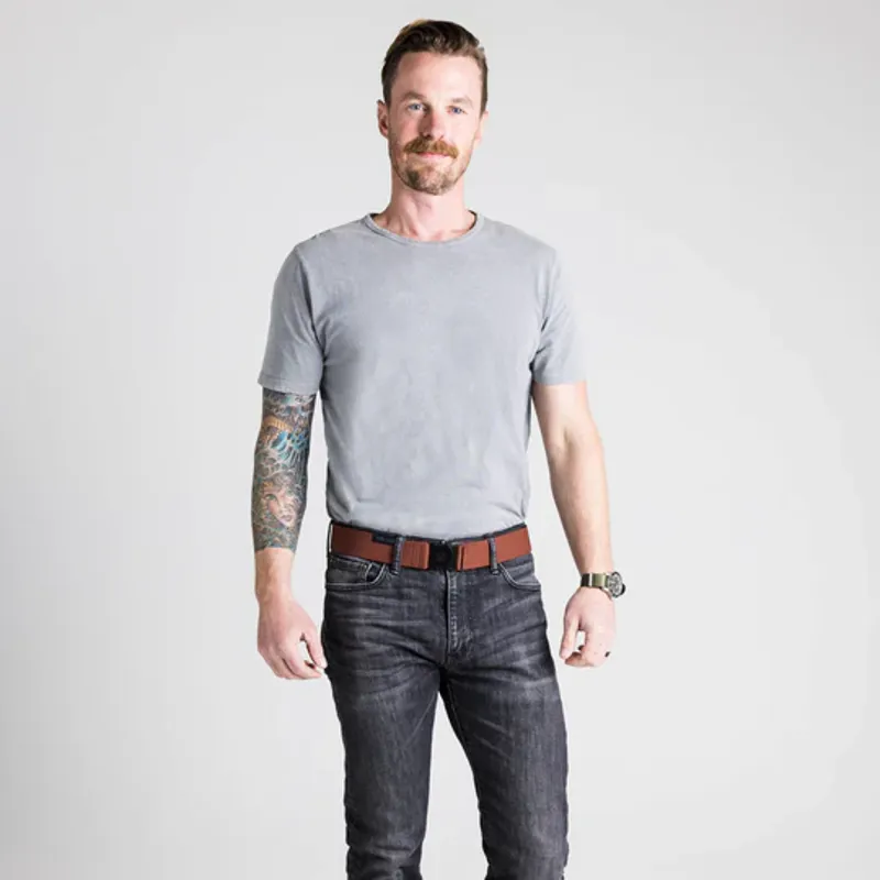 Arcade Ranger Belt in Vermillion -2