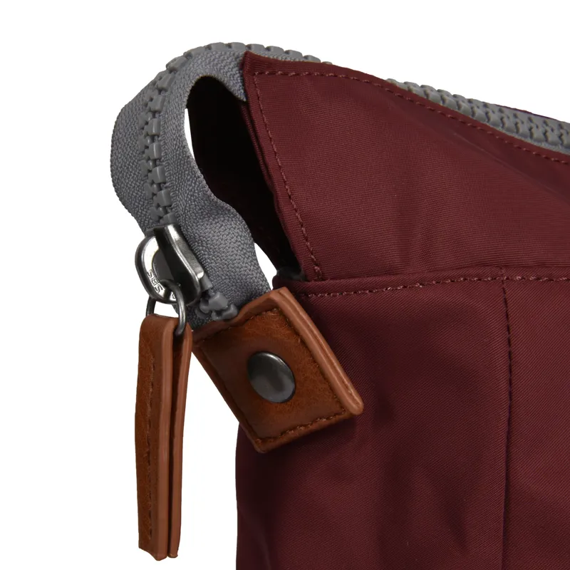 Roka Bantry B Medium Recycled Canvas Back Pack in Port-5