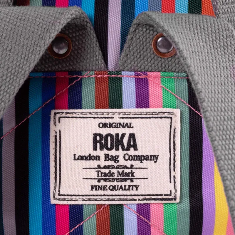Roka Bantry B Small Sustainable in Multi Stripe-5