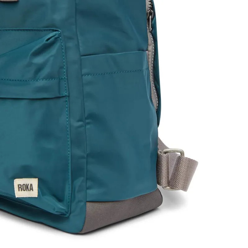 Roka Unisex Canfield B Medium Backpack Teal Weather Resistant