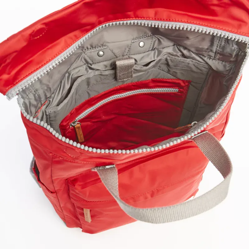 Roka Bantry B Medium Recycled Nylon Bag in Cranberry-2