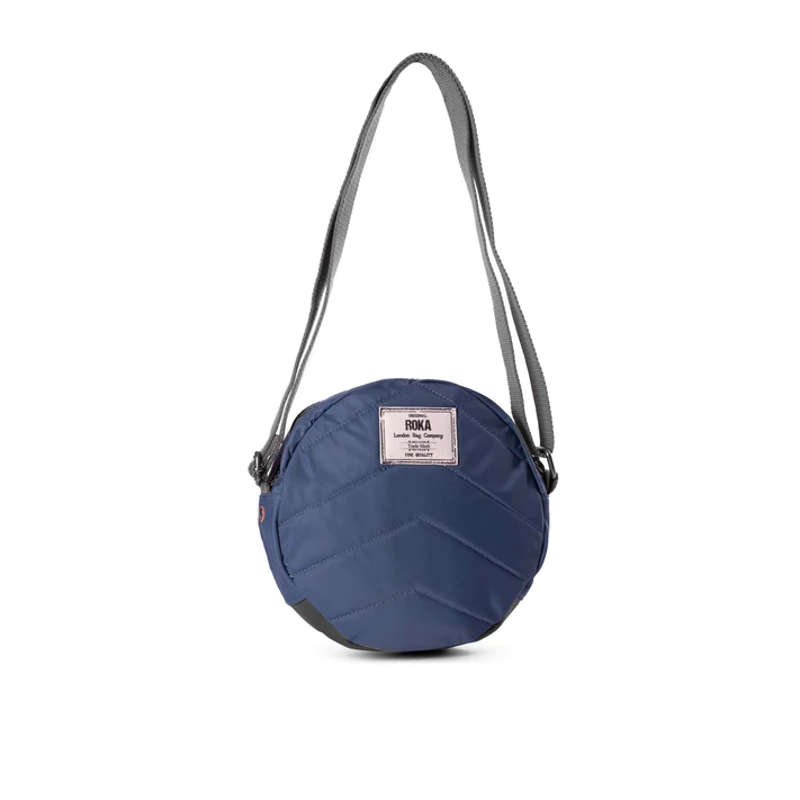 Roka Paddington B Sustainable Cross Body Bag in Airforce-1