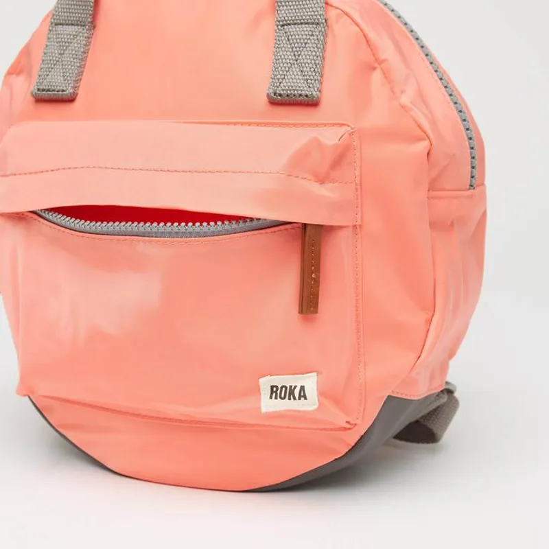 Roka Paddington B Backpack Medium in Coral-4
