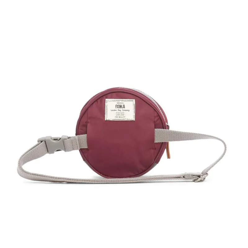 Roka Paddington D Sustainable Hip Pack in Plum-4