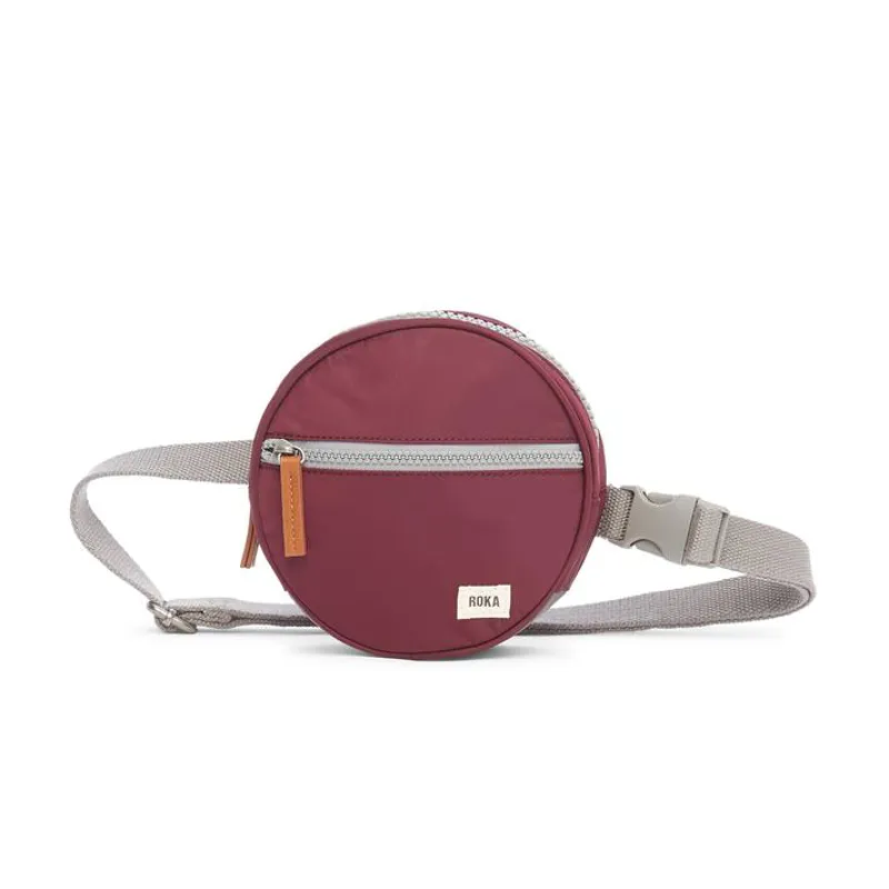 Roka Paddington D Sustainable Hip Pack in Plum
